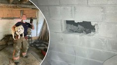 Pět dnů byl pes bez vody a žrádla. Z betonového vězení ho vysvobodili až hasiči