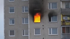 Hasiči na východě Čech likvidovali dva velké požáry. Byt v Chrudimi zcela vyhořel