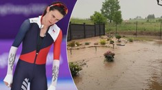 Děsivá povodeň zasáhla i Martinu Sáblíkovou, vyplavila jí zahradu i dům