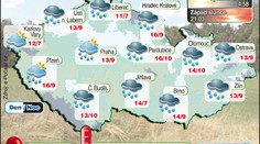 POČASÍ: Moravu opět sužují deště, je vyhlášena povodňová bdělost