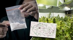 DROGOVÁ MAPA Česka: Policie odhalila místa, kde vyráběli drogy