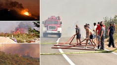 Obří požáry v Chorvatsku vyhnaly Čechy z apartmánů! Oheň se šíří