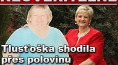 NEUVĚŘITELNÉ: Tlusťoška shodila přes POLOVINU svojí váhy!