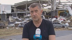 Babiš: Pomoc po tornádu musí být rychlá, z EU přijdou miliardy