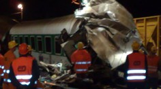 Tragédie vlaku: jak to vypadá ve vagonech při nárazu. Drsné VIDEO