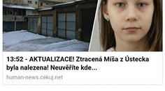 POZOR: Facebookem se šíří článek o Míšině návratu, je to vir!