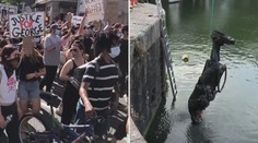 Protesty ve světě dál zuří. USA mění pravopis, Berlín má nový zákon