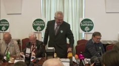 Miloš Zeman chce kvůli kůrovci zrušit šumavský národní park