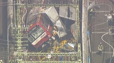 VIDEO: V Japonsku se srazil vlak s kamionem, zranilo se 30 lidí