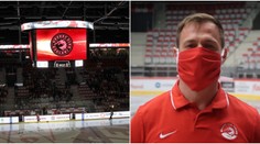 Hokejoví Oceláři vyrábějí roušky. Ke strojům zasedly i manželky hráčů