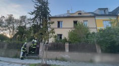 Hasiči v Olomouci zasahovali u požáru neobydleného domu