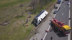 Autobus na bulharské dálnici boural: 10 mrtvých, 20 zraněných