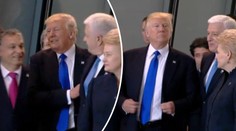 Amerika první! Trump na summitu odstrčil premiéra Černé Hory