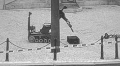 Opuštěný kufr zastavil pražskou magistálu! Přivolán byl i robot
