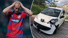 Krmenčík v průšvihu?! Luxusní auto zrušilo tři další a řidič utekl