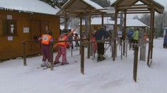 Skiareál Chotouň u Prahy je ideální pro děti a nezkušené lyžaře