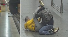 Rvačka v MHD: Muž, který srazil soka pěstí pod metro, se omluvil