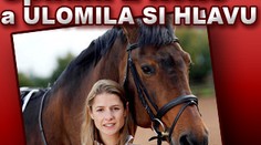 Spadla z koně a ULOMILA SI HLAVU. Musela si ji "odnést"