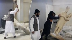 Vrazi z ISIS ničí tisíce let staré sochy! A chlubí se na internetu