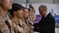Sobotka v utajení navštívil vojáky na misi v Afghánistánu