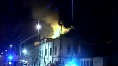 VIDEO: Požár zaměstnal hasiče na celou noc
