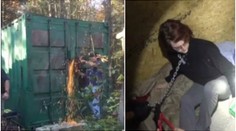 Šokující VIDEO: V kontejneru našli uvázanou ženu! Únosce zabil 7 lidí