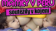 Mamky v Peru soutěžily v kojení