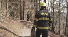 Požár v Českém Švýcarsku. Národní park zapálili zřejmě turisté