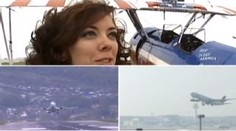 Američanka létá na křídlech jako pan Tau