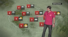 POČASÍ: Zamračeno a bude padat sníh s deštěm