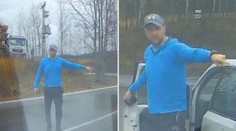 "Poslouchej panáčku," hrozil muž z vězeňské služby řidiči. Dostane pokutu