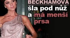 Victoria Beckhamová šla pod nůž a má menší prsa