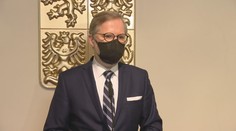 Tisková konference vlády po jednání s Asociací krajů ČR