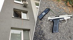 Střelba v centru Bratislavy. Útočník chtěl z bytu utéct po laně