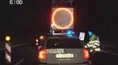 Tunel na dálnici D8 byl přes noc uzavřen