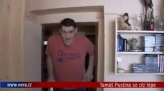 VIDEO: Nejvyšší Čech Tomáš Pustina už může chodit
