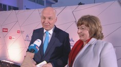 Pavel Fischer přijíždí na debatu do televize Nova