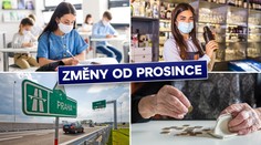 ZMĚNY OD PROSINCE: Peníze navíc, otevřené obchody a změny v dopravě
