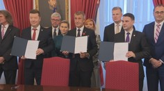 ANO, SPD a Motoristé podepsali koaliční smlouvu. Dohodli se na pěti prioritách