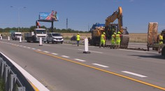 V Praze začaly opravy na okruhu. Potrvají rok, dopravu komplikují už nyní