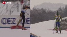 Místo Bauera jezdí v Novém Městě biatlonové kokosy na sněhu. VIDEO
