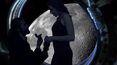 Požádat o ruku bude brzy možné i při letu na Měsíc! Stojí to ale balík