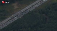 Konec GP v Brně. Kolony v Praze způsobil motorkář. D1 LETECKY