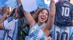 Messiho armáda ovládla New York! Times Square se změnilo v argentinskou fiestu