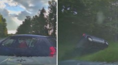 VIDEO: Dacia ujížděla policii rychlostí skoro 200 km/h. Zastavili ji PIT manévrem