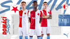 Slavia představila nové dresy i s novým generálním partnerem