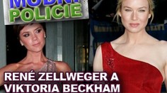 MÓDNÍ POLICIE: Asymetrické René Zellweger a Viktoria Beckham