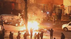 Požáry, vandalství i ostré střety s policií. Nizozemci protestují