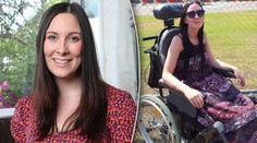 Štípnutí komára poslalo krásnou Natashu na invalidní vozíček