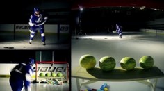 Hokejista rozstřílel všechno! Fašírku udělal z dortu, talířů i televize